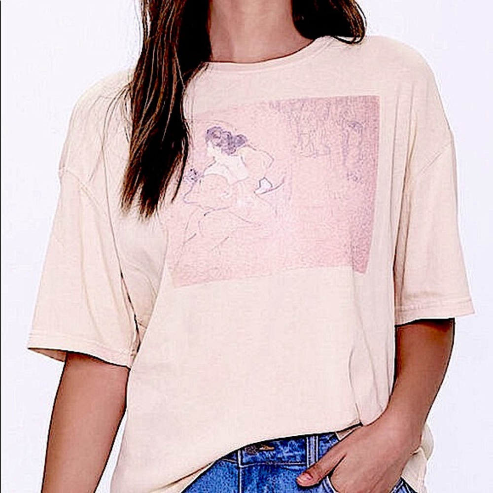 Forever 21 Knit Graphic Tee